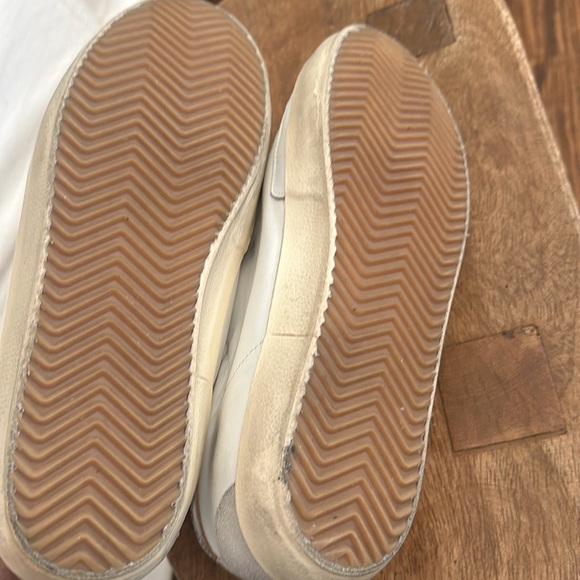 WORN ONCE! Golden Goose Superstar white and silver heel worn once size 41 - Picture 6 of 8